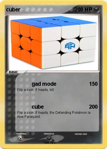 Pokemon cuber