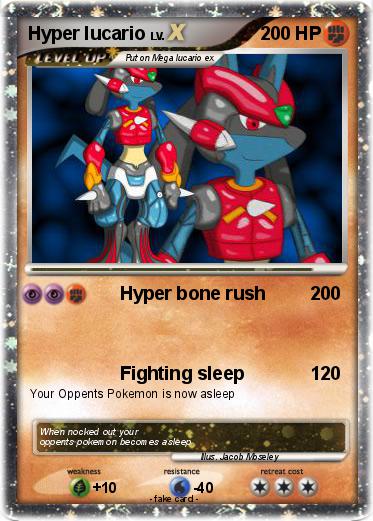 Pokemon Hyper lucario
