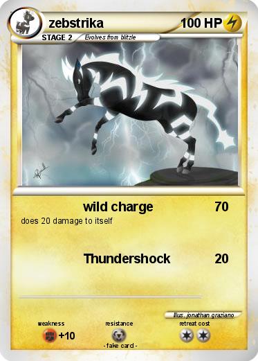 Pokemon zebstrika