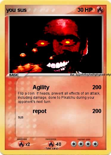 Pokemon you sus
