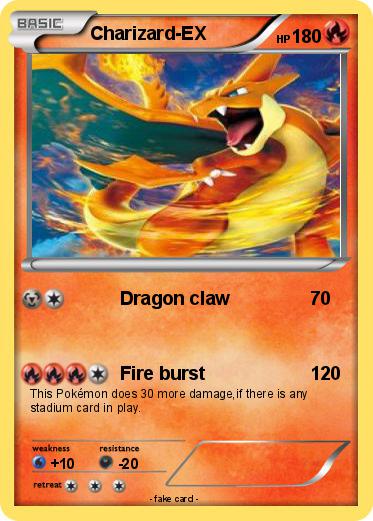 Pokemon Charizard-EX