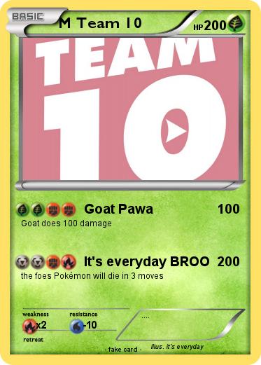 Pokemon M Team 10