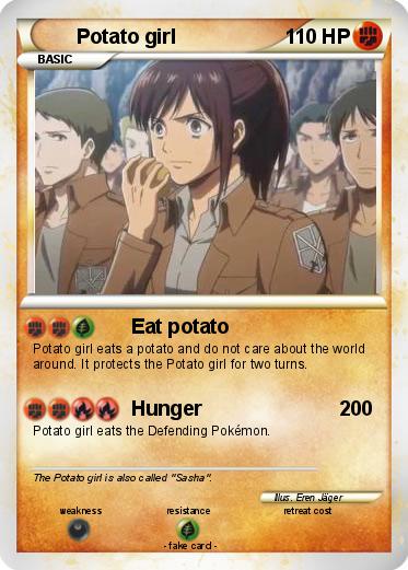 Pokemon Potato girl