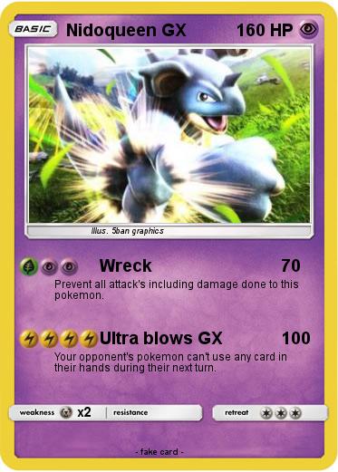 Pokemon Nidoqueen GX
