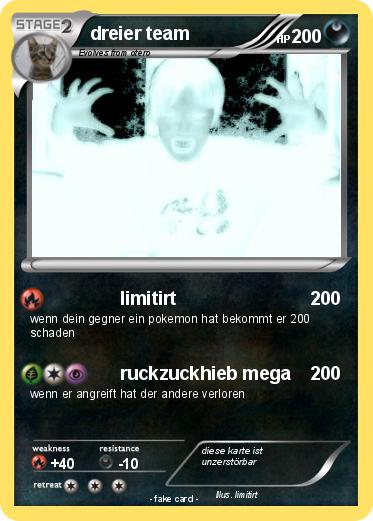 Pokemon dreier team