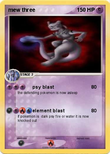 Pokemon mew three