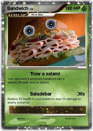 Pokemon Sandwich