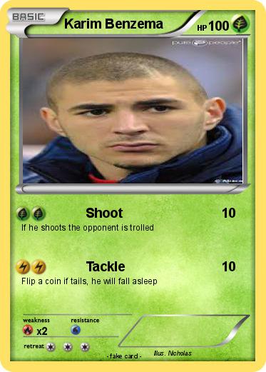 Pokemon Karim Benzema