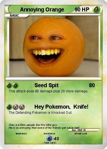 Pokemon Annoying Orange