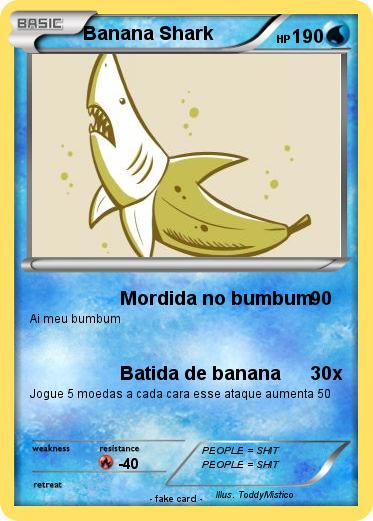 Pokemon Banana Shark