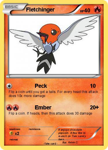 Pokemon Fletchinger