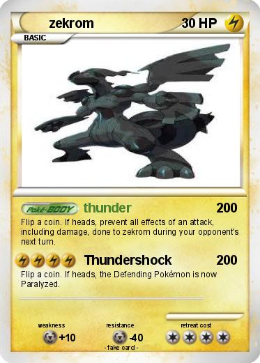 Pokemon zekrom