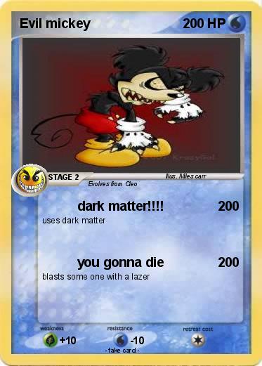 Pokemon Evil mickey