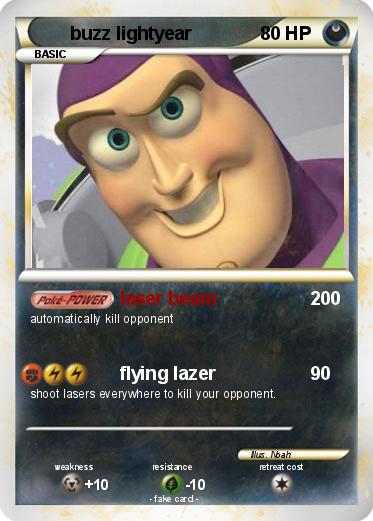 Pokemon buzz lightyear