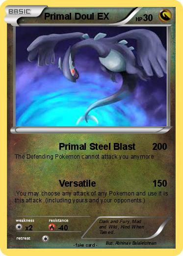 Pokemon Primal Doul EX