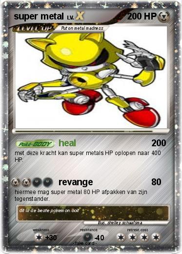 Pokemon super metal
