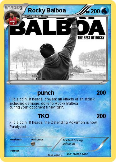 Pokemon Rocky Balboa