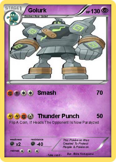 Pokemon Golurk