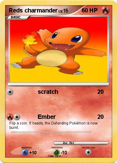 Pokemon Reds charmander
