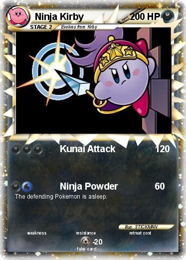 Pokemon Ninja Kirby