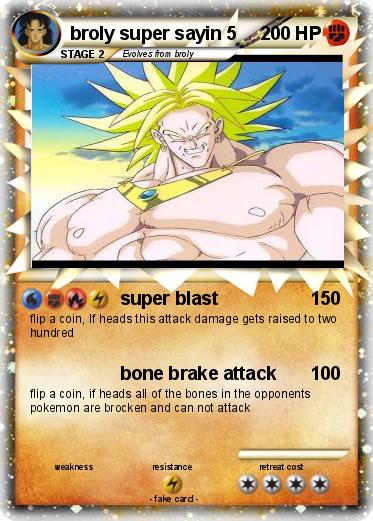 Pokemon broly super sayin 5