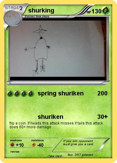 Pokemon shurking