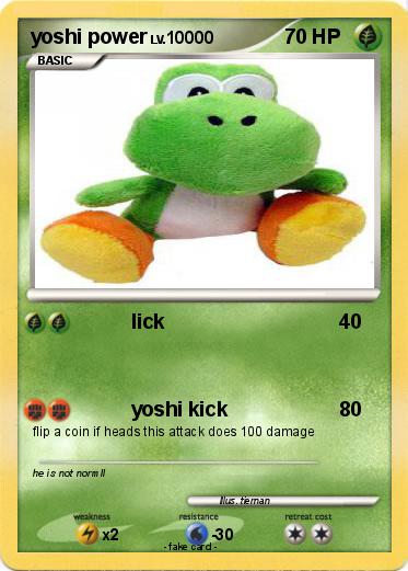 Pokemon yoshi power