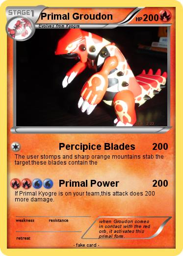 Pokemon Primal Groudon