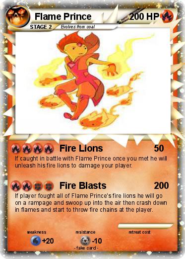 Pokemon Flame Prince