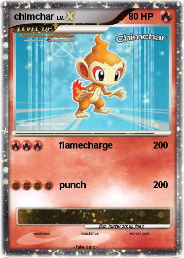 Pokemon chimchar
