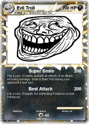 Pokemon Evil Troll