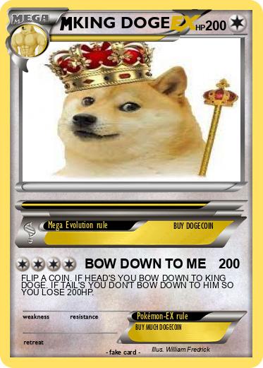 Pokemon KING DOGE