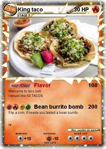 Pokemon King taco