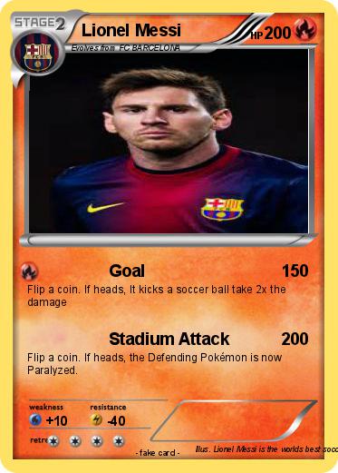 Pokemon Lionel Messi