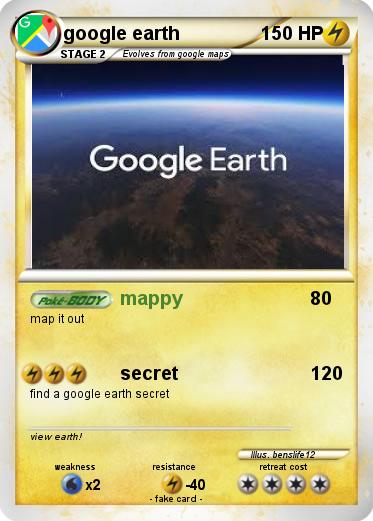 Pokemon google earth