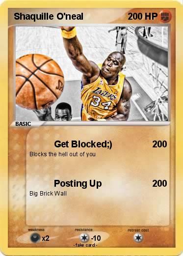 Pokemon Shaquille O'neal