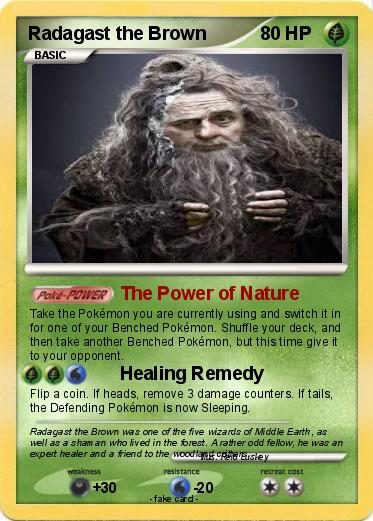 Pokemon Radagast the Brown