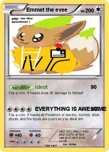 Pokemon Emmet the evee