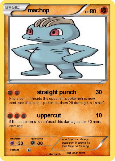 Pokemon machop