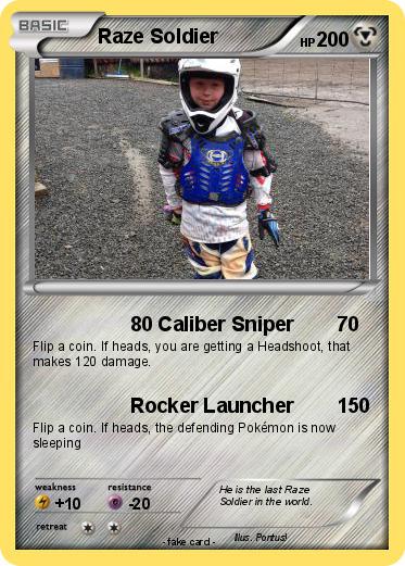 Pokemon Raze Soldier