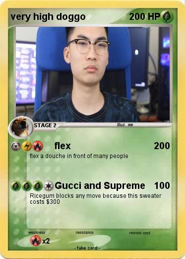 Pokemon very high doggo