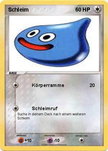 Pokemon Schleim