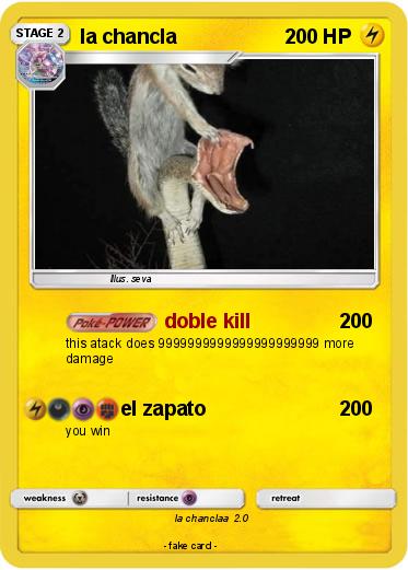 Pokemon la chancla
