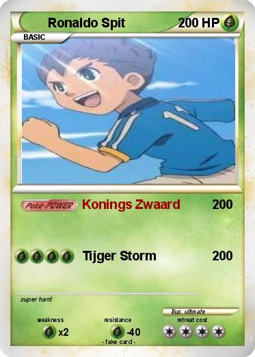 Pokemon Ronaldo Spit