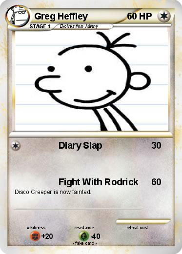 Pokemon Greg Heffley