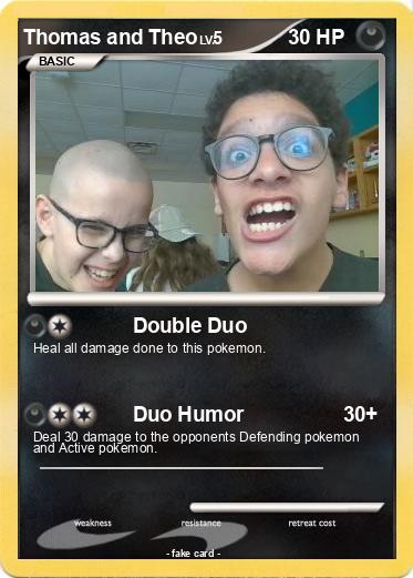 Pokemon Thomas and Theo