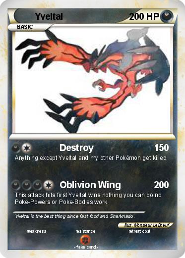 Pokemon Yveltal