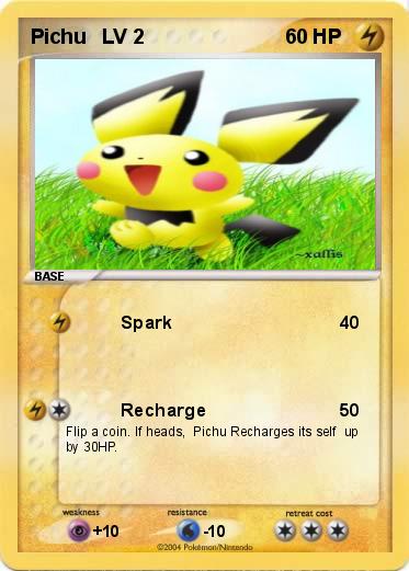 Pokemon Pichu   LV 2