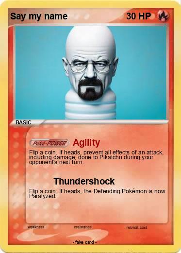 Pokemon Say my name