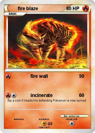 Pokemon fire blaze